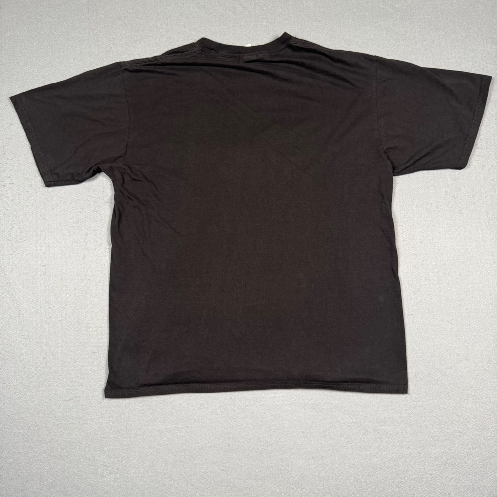 Port & Company Portal to the Cat Dimension T-Shirt Mens Large Black Graphic Tee - Picture 2 of 11